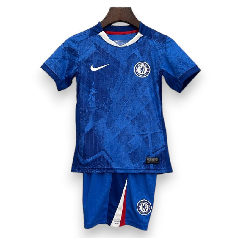 Kids Chelsea Home Kit 2025/26