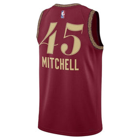 Donovan Mitchell Cleveland Cavaliers Unisex 23/24 NBA Jersey - Wine - City Edition