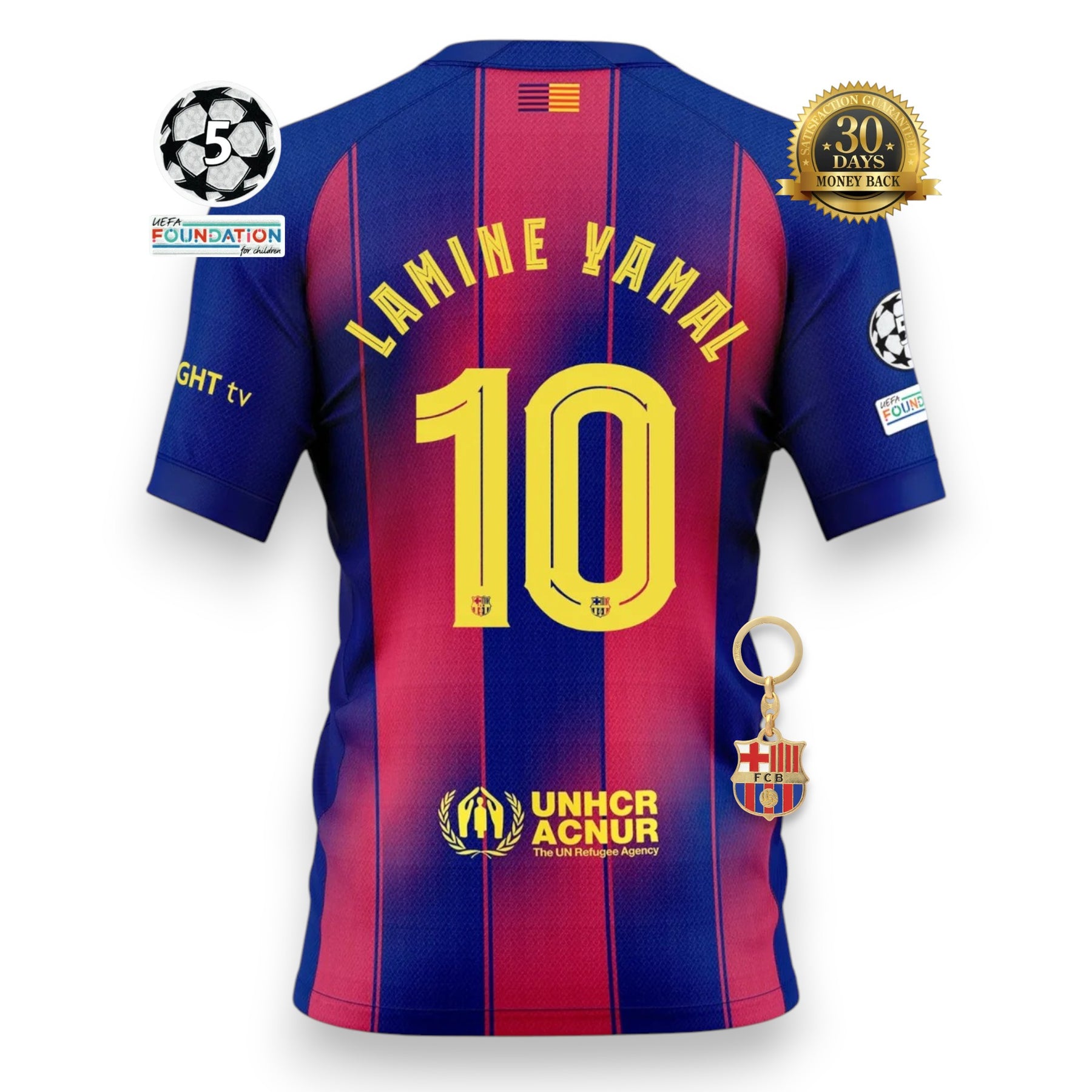Barcelona Home Jersey 2025/26 - LAMINE YAMAL #10