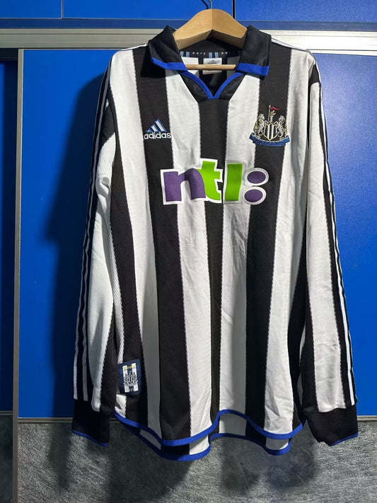 Retro-Heimtrikot 00/01 für Herren mit langen Ärmeln