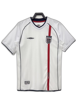 England 2002 I Home Jersey - Retro Version