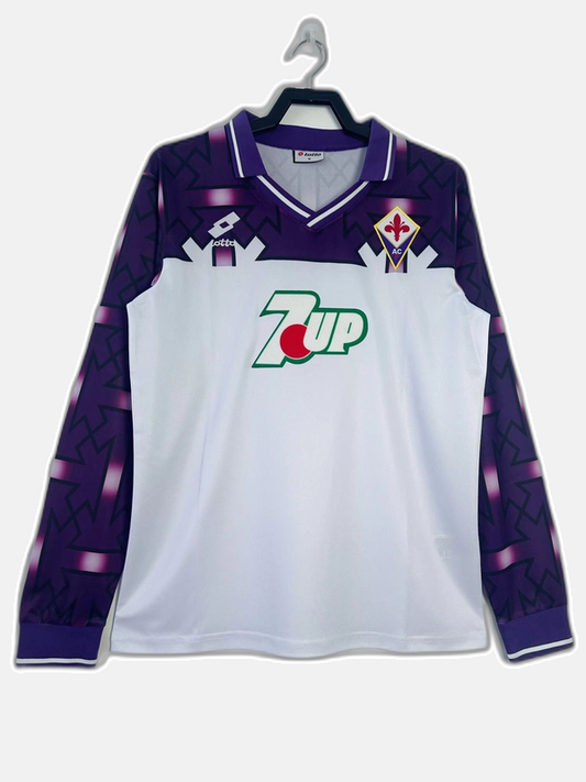 Retro Auswärtstrikot 92/93 mit langen Ärmeln für Herren