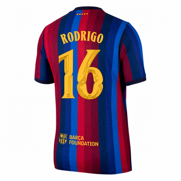 Home 26/27 Rodrigo #16 UCL customization