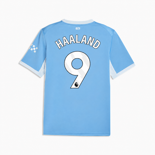 Heimtrikot 26/27 Haaland Nr. 9 Premier League Beflockung