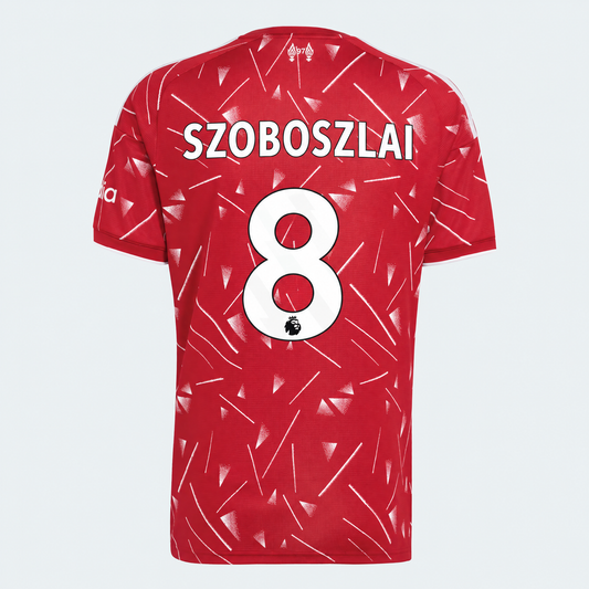 Heimtrikot 26/27 Szoboszlai #8 Premier League-Beflockung
