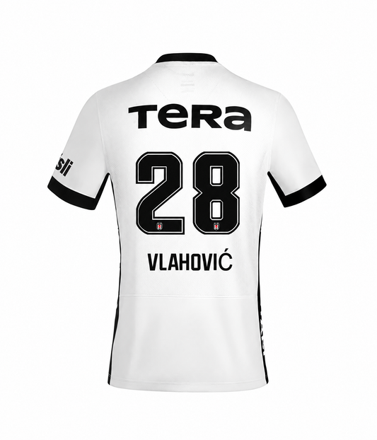 Heimtrikot 26/27 Vlahović #28 Beflockung