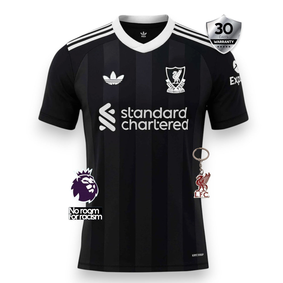 Liverpool Goalkeeper Black Jersey 2025/26