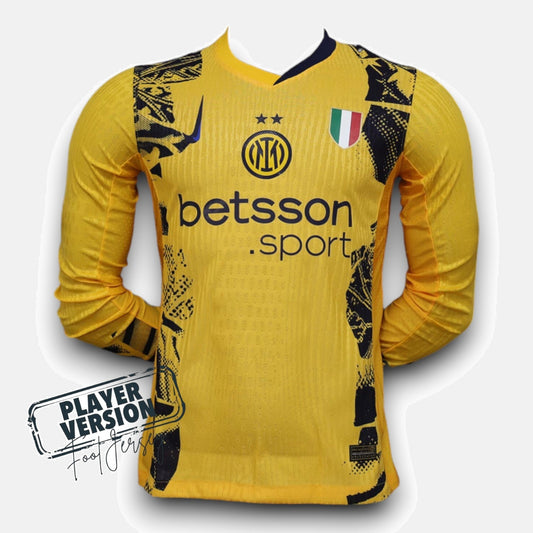 Drittes Langarm-Spielertrikot der Herren 24/25