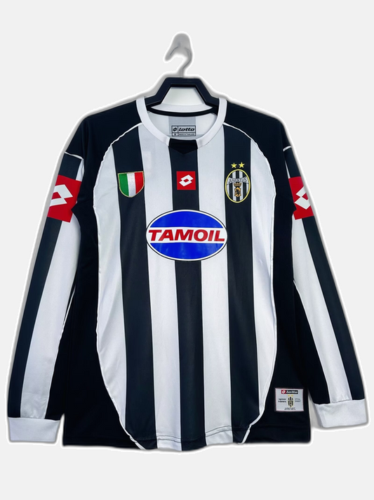 Retro-Heimtrikot 02/03 Herren mit langen Ärmeln