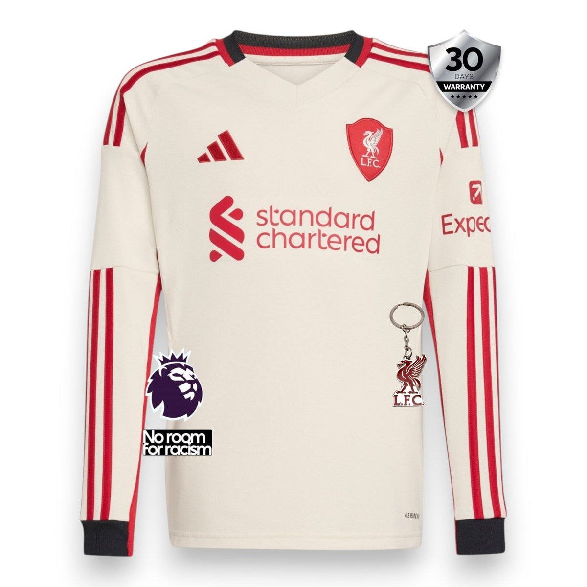 Liverpool Away Jersey 2025/26 - Long Sleeve