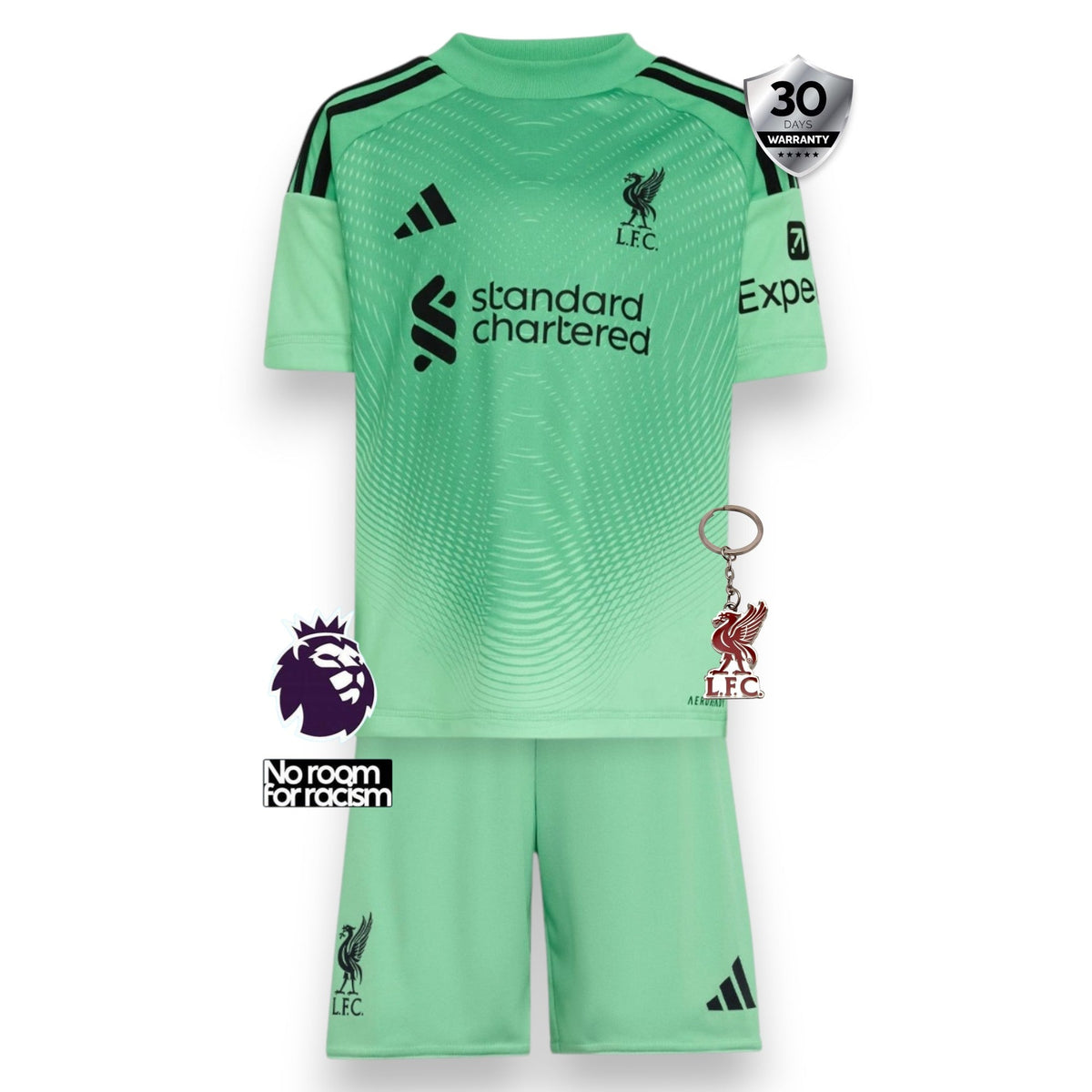 Kids Liverpool Goalkeeper Kit 2025/26