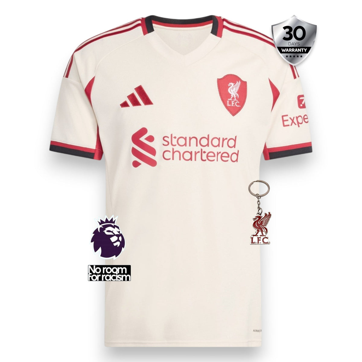Liverpool Away Jersey 2025/26 - CHAMPIONS 24/25 & Gold Trophy