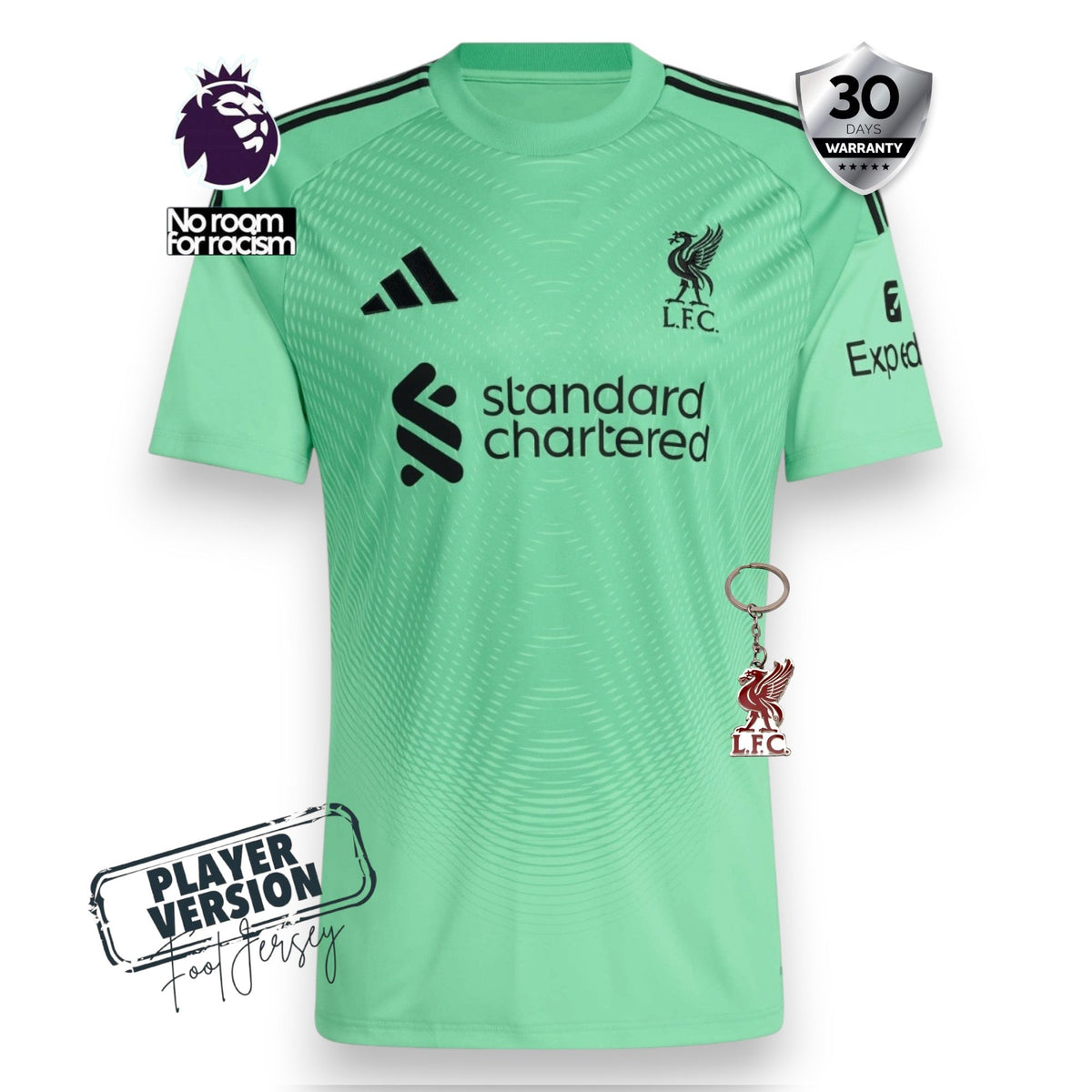 Liverpool Player Jersey Goalkeeper 2025/26