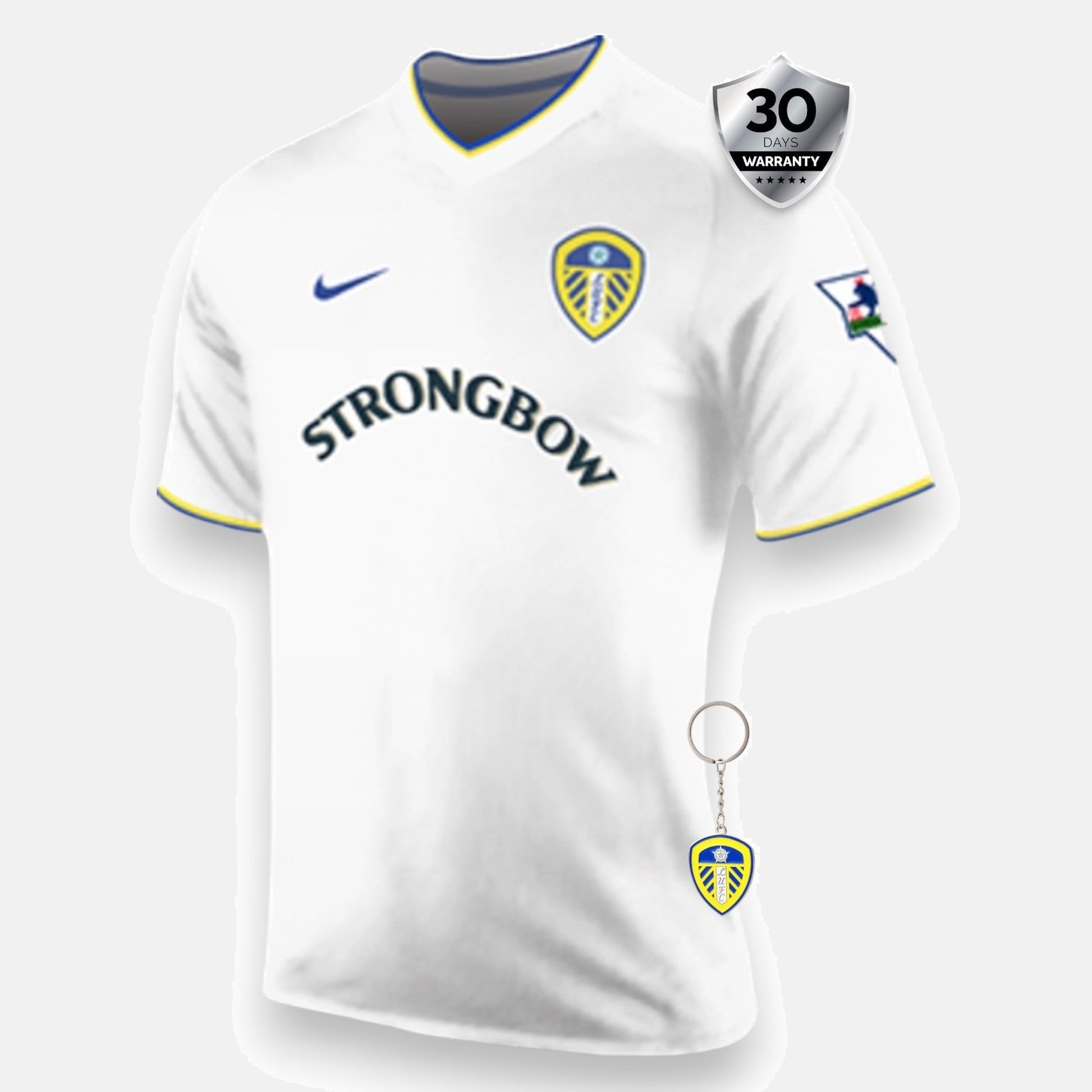 Leeds United 2000/01 Home Retro Jersey – Front