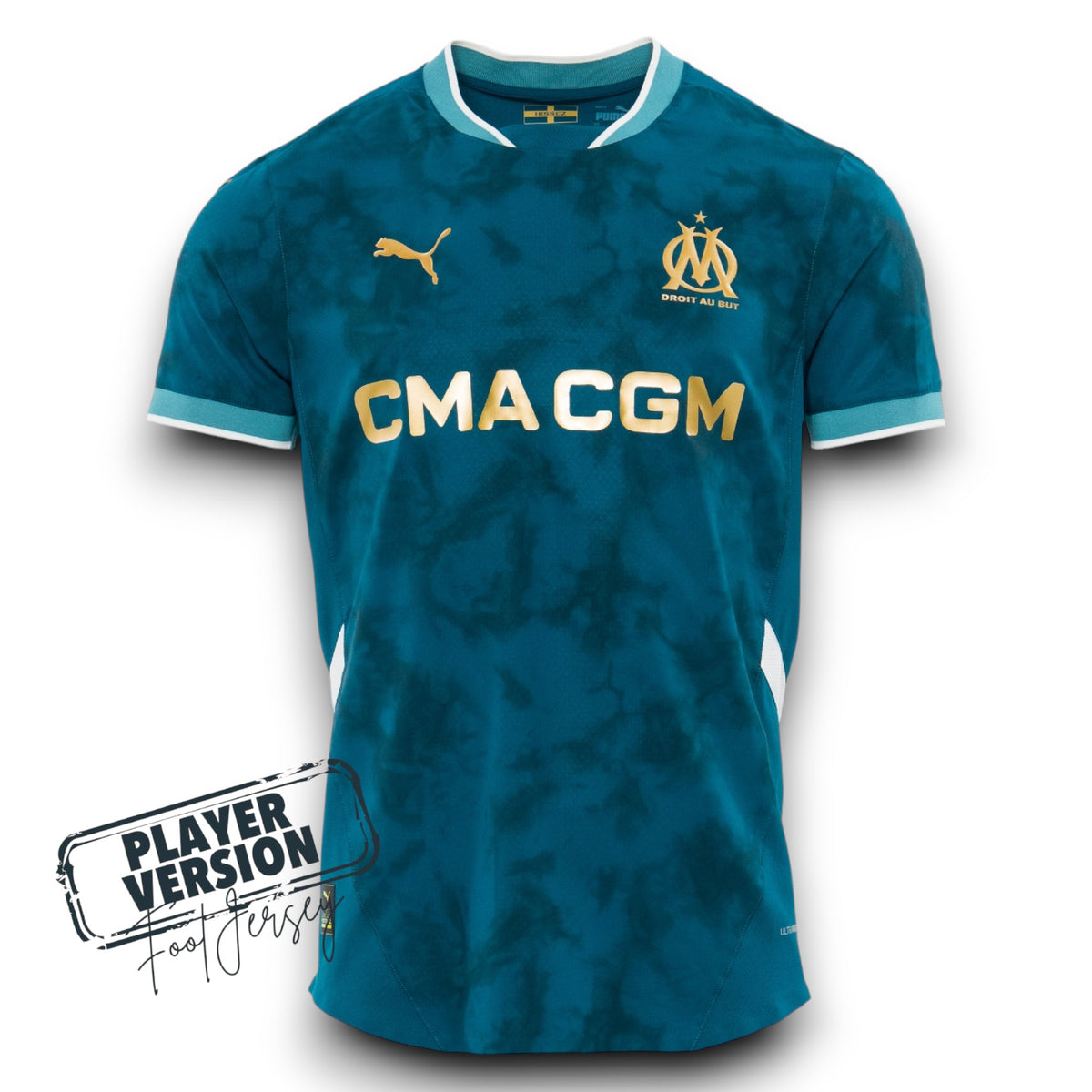 Olympique de Marseille Player Away Jersey 2024/25