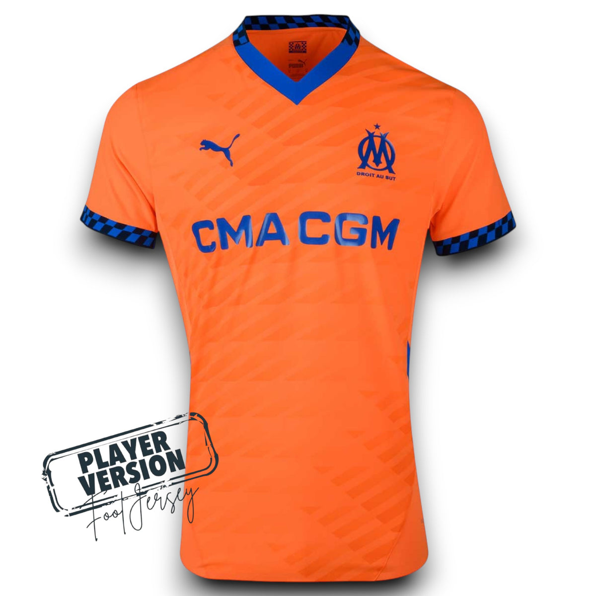 Olympique de Marseille Player Third Jersey 2024/25