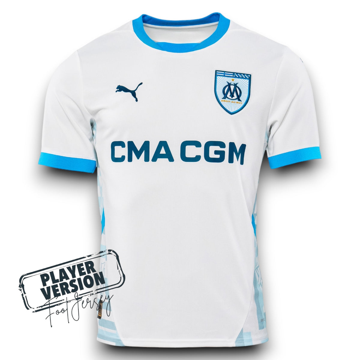 Olympique de Marseille Player Home Jersey 2024/25