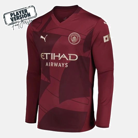 Drittes Langarm-Spielertrikot der Herren 24/25