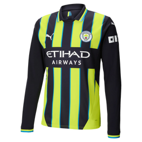 Manchester City Away Jersey 2024/2025 Long Sleeve