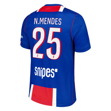 Home 26/27 N.Mendes #25 customization